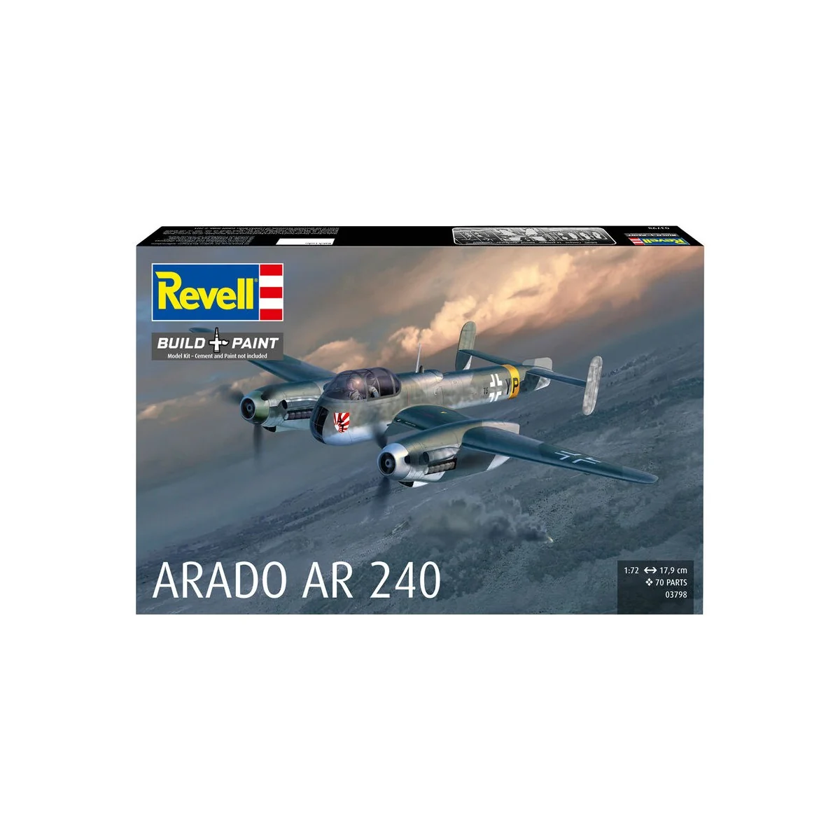 Arado AR-240, 1/72 - Revell 03798