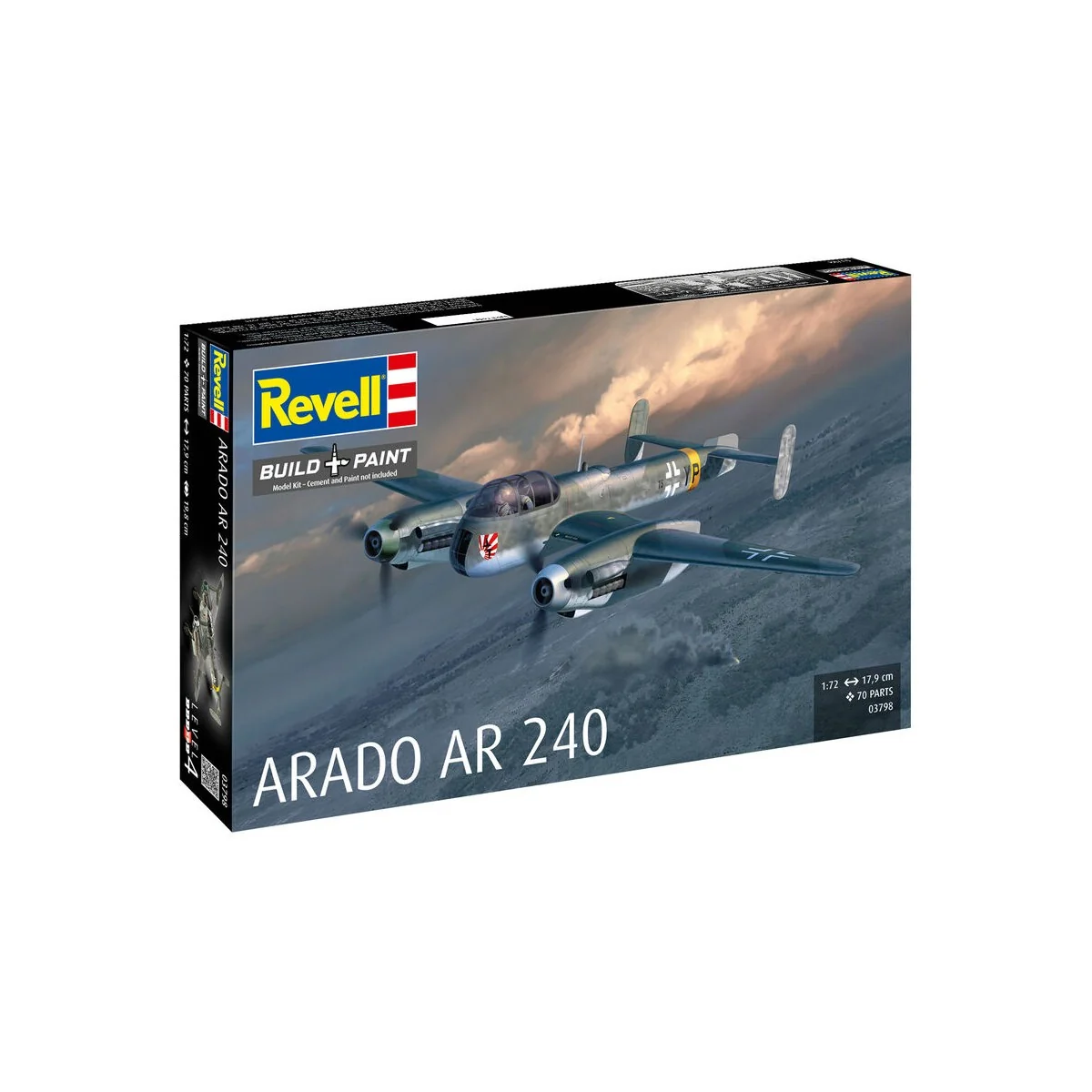 Arado AR-240, 1/72 - Revell 03798