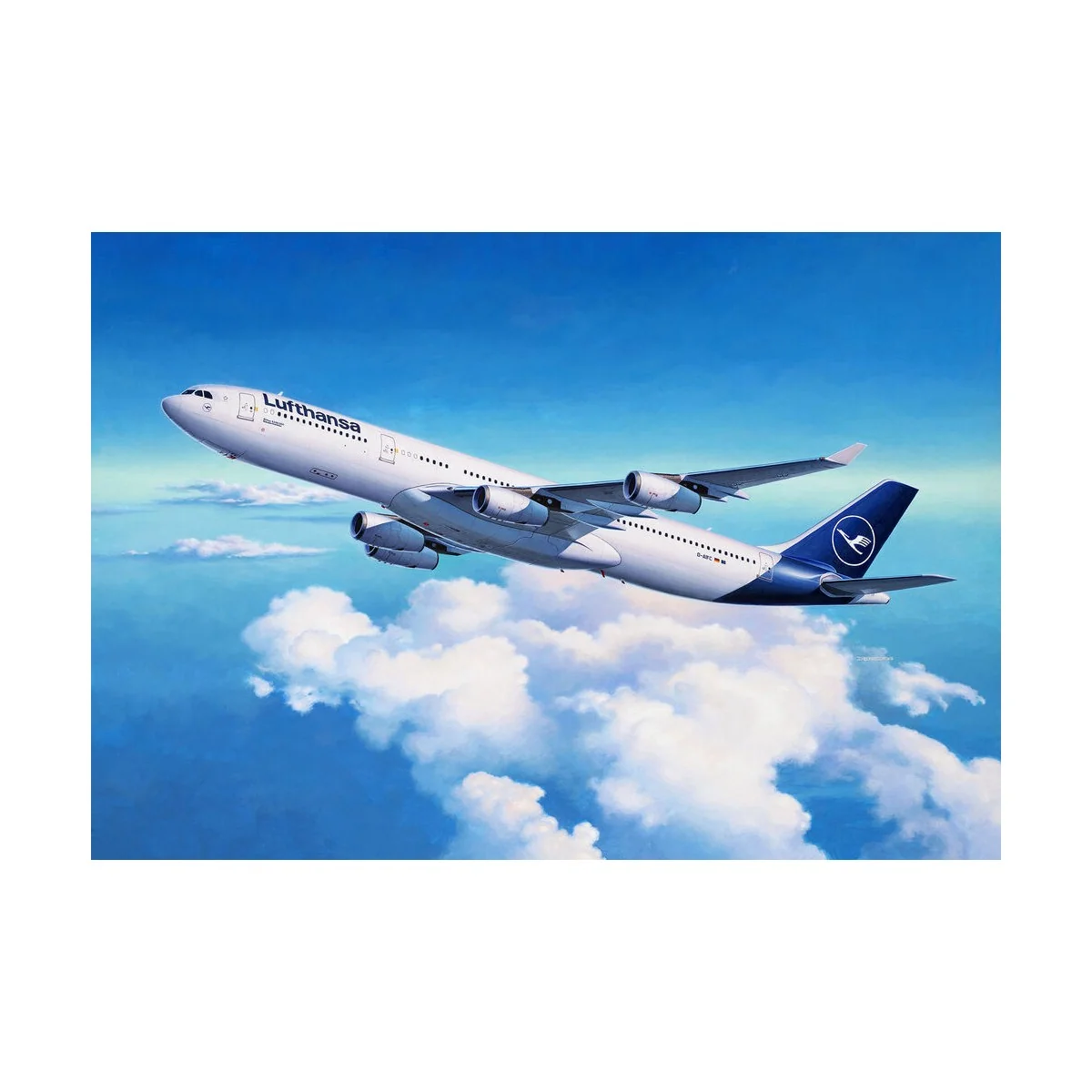 A340-300 Lufthansa New Livery, 1/144 - Revell 03803