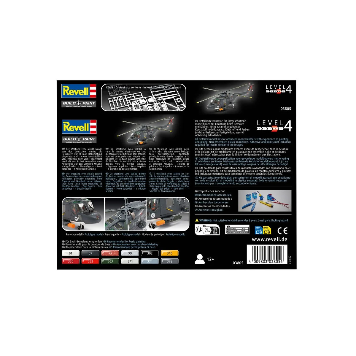 Westland Lynx, 1/72 - Revell 03805