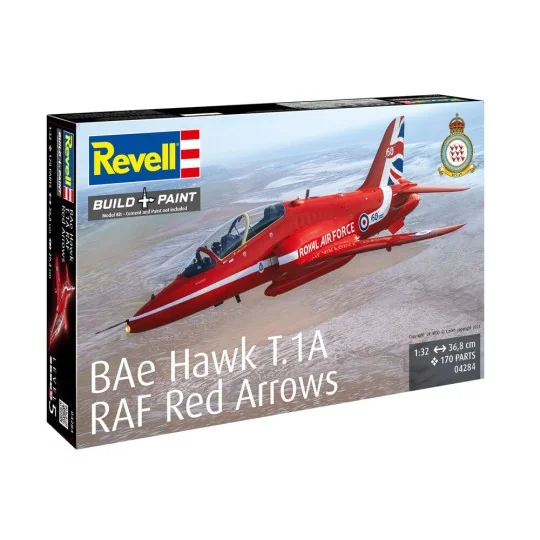 BAe Hawk T.1A RAF Red Arrows, 1/32 - Revell 04284