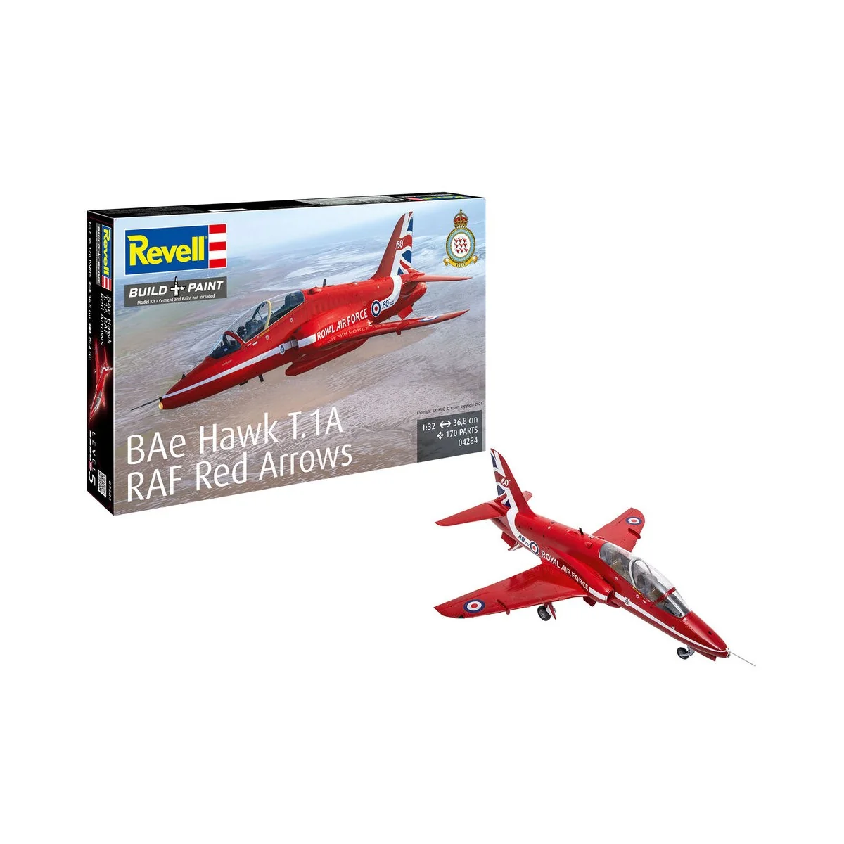 BAe Hawk T.1A RAF Red Arrows, 1/32 - Revell 04284