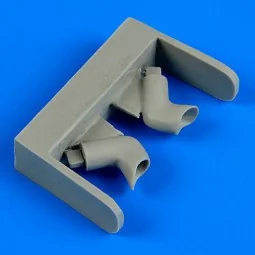 EMB-314 Super Tucano exhaust f.HobbyBoss, 1/48 - Quickboost QB48 612