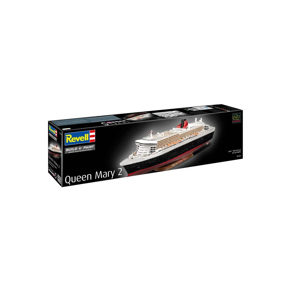 Queen Mary 2, 1/400 - Revell 05223 Queen Mary 2, 1/400 - Revell 05223