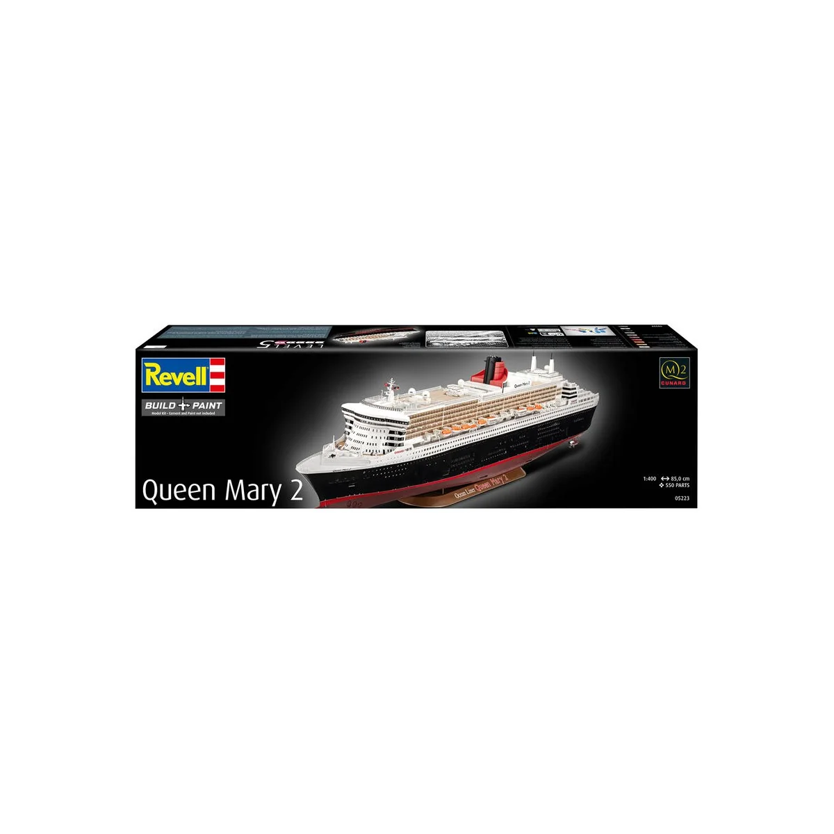 Queen Mary 2, 1/400 - Revell 05223 Queen Mary 2, 1/400 - Revell 05223