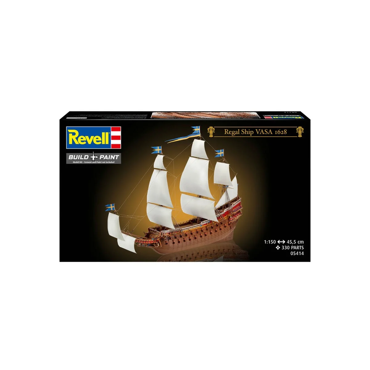 Swedish Regal Warship Vasa, 1/150 - Revell 05414
