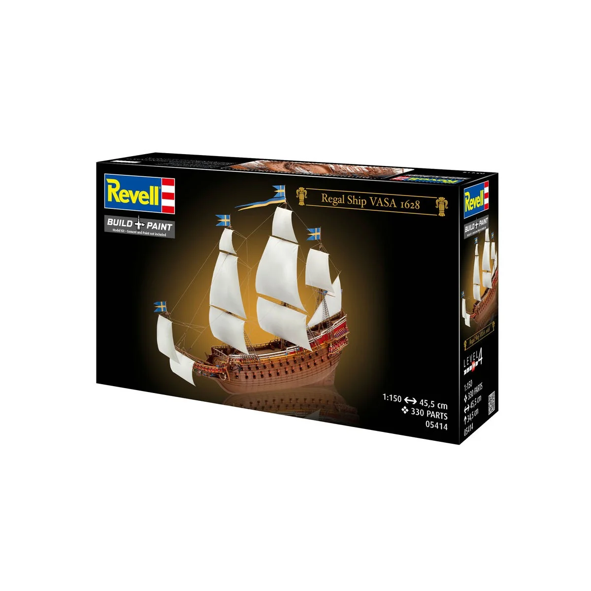 Swedish Regal Warship Vasa, 1/150 - Revell 05414