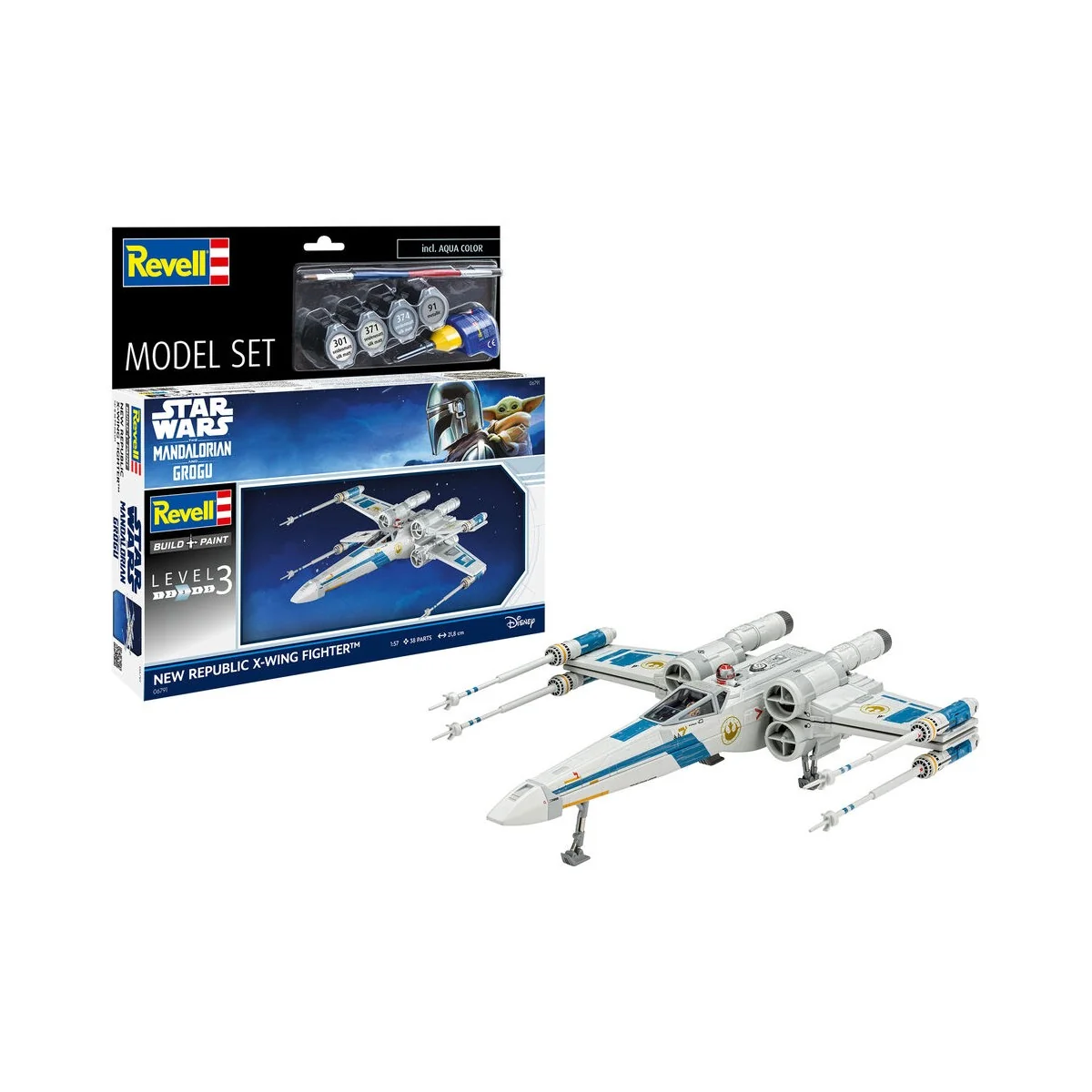 Model Set The Mandalorian: Item C, 1/57 - Revell 66791