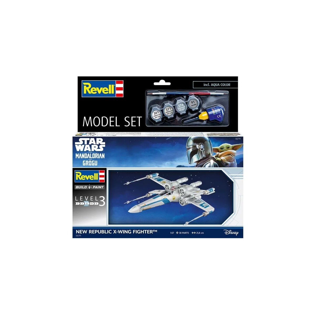 Model Set The Mandalorian: Item C, 1/57 - Revell 66791