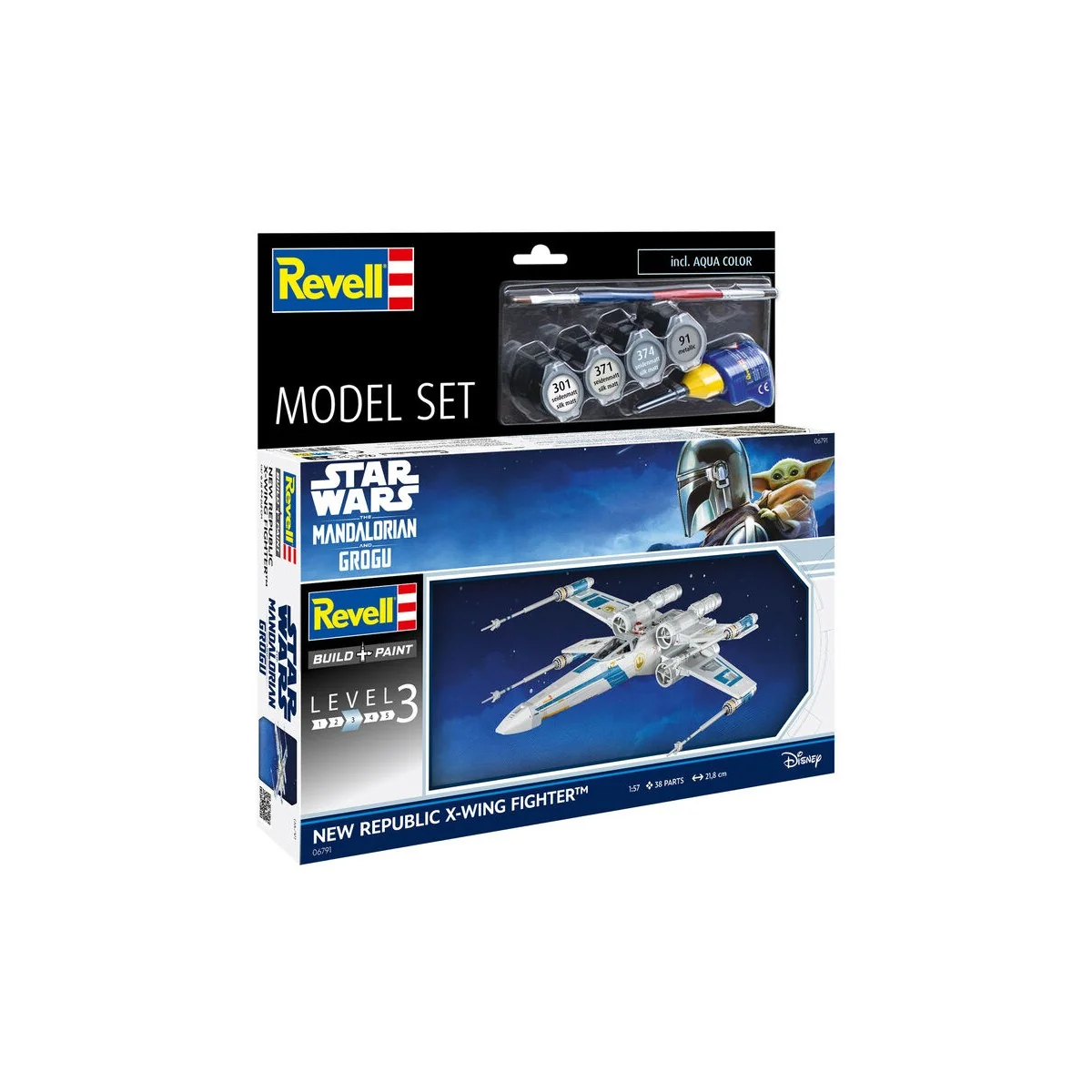 Model Set The Mandalorian: Item C, 1/57 - Revell 66791