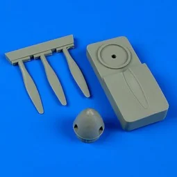 Spitfire Mk.V de Havilland propeller w/t, 1/48 - Quickboost QB48 626