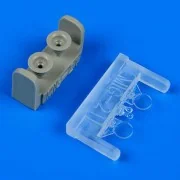 MiG-21 landing lights for Eduard, 1/48 - Quickboost QB48 638