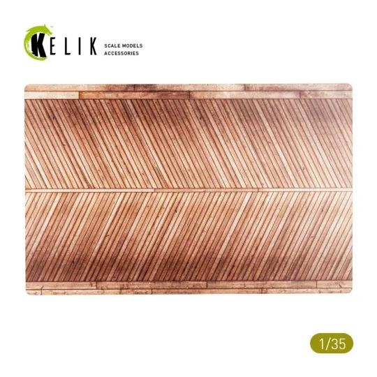 Wooden Bridge (Ostland Bridge 1943) - Base - Acrylic 3 mm (280 x 18... Wooden Bridge (Ostland Bridge 1943) - Base - Acrylic 3 mm (280 x 18...