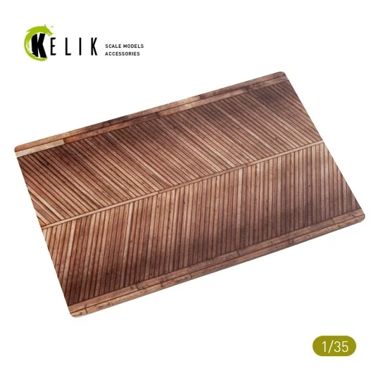 Wooden Bridge (Ostland Bridge 1943) - Base - Acrylic 3 mm (280 x 18... Wooden Bridge (Ostland Bridge 1943) - Base - Acrylic 3 mm (280 x 18...