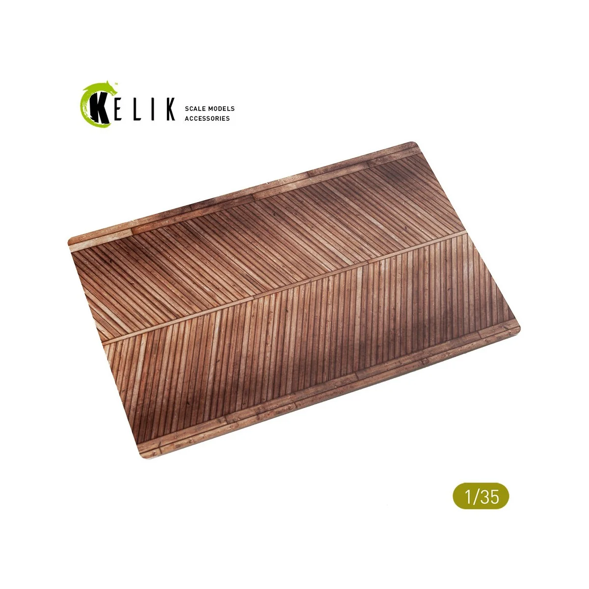 Wooden Bridge (Ostland Bridge 1943) - Base - Acrylic 3 mm (280 x 18... Wooden Bridge (Ostland Bridge 1943) - Base - Acrylic 3 mm (280 x 18...