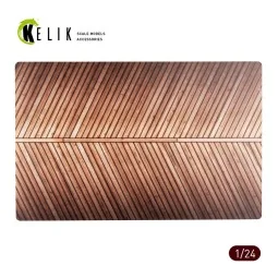 Wooden Bridge (Ostland Bridge 1943) - Base - Acrylic 3 mm (280 x 18...