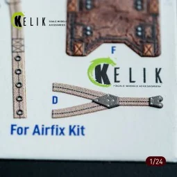 Spitfire Mk VIII interior 3D decals for Airfix kit, 1/24 - Kelik K2...