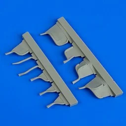 La-5FN exhaust for Zvezda, 1/48 - Quickboost QB48 648