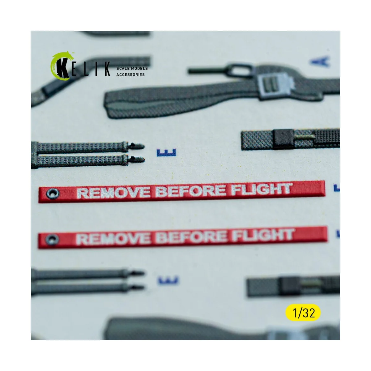 F-4D - interior 3D decals for Tamiya kit, 1/32 - Kelik K32049