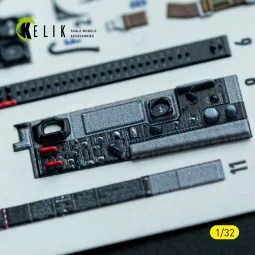 F-86D - interior 3D decals for Kitty Hawk/Zimi models kit, 1/32 - K...