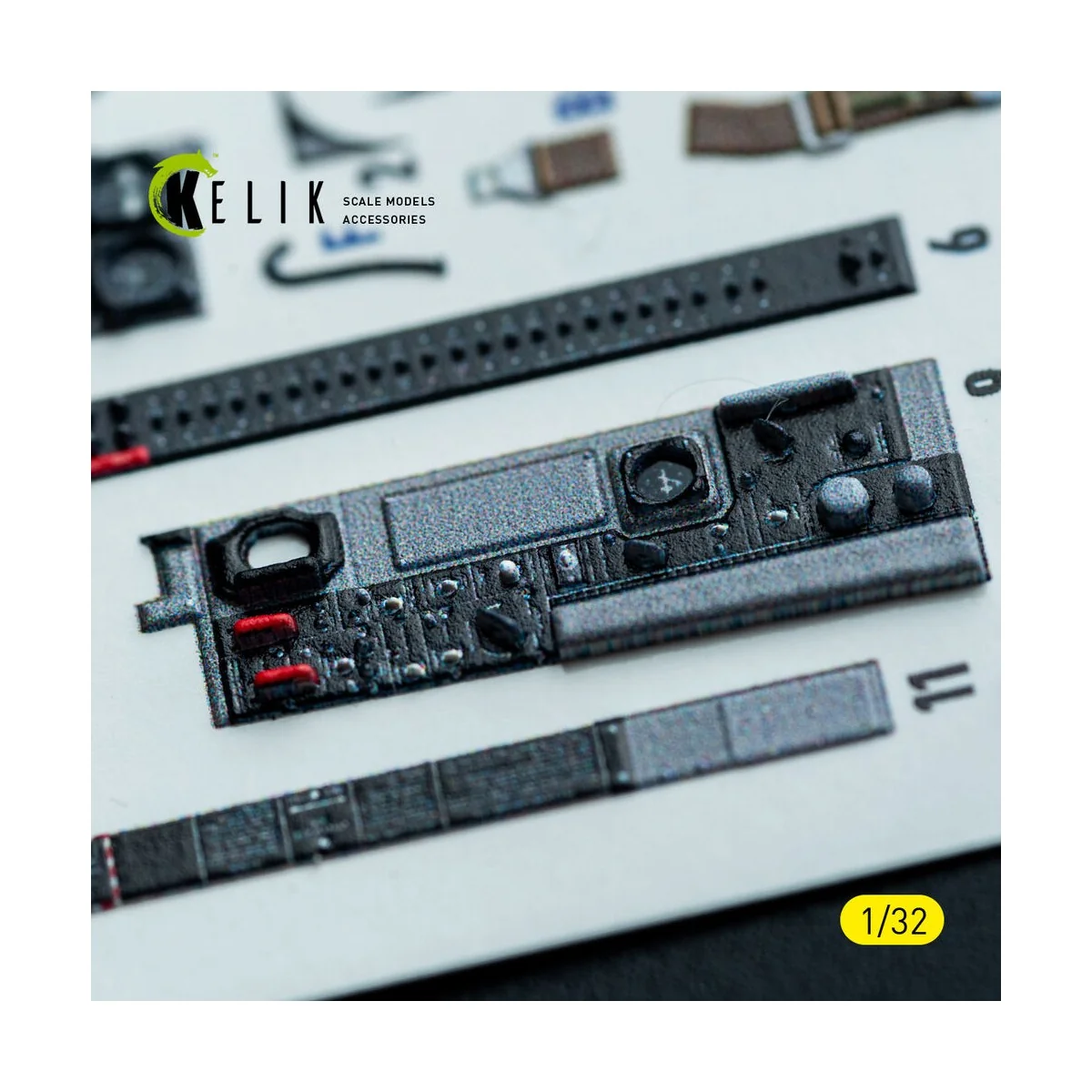 F-86D - interior 3D decals for Kitty Hawk/Zimi models kit, 1/32 - K...