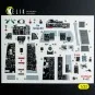 F-4C - interior 3D decals for Tamiya kit, 1/32 - Kelik K32048
