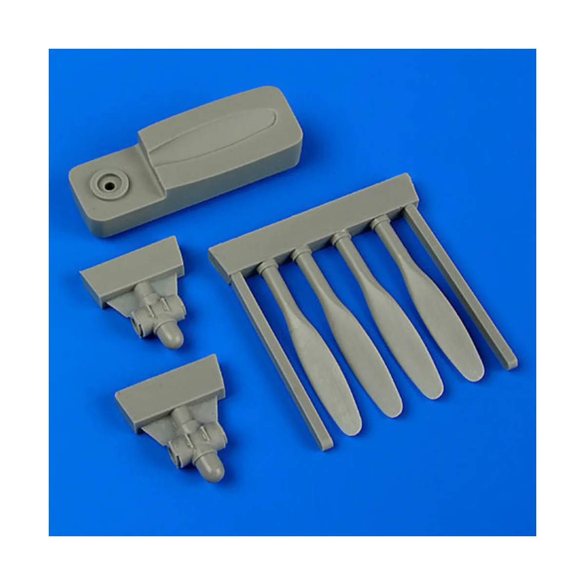 C-45 propellers w/tool for ICM, 1/48 - Quickboost QB48 656