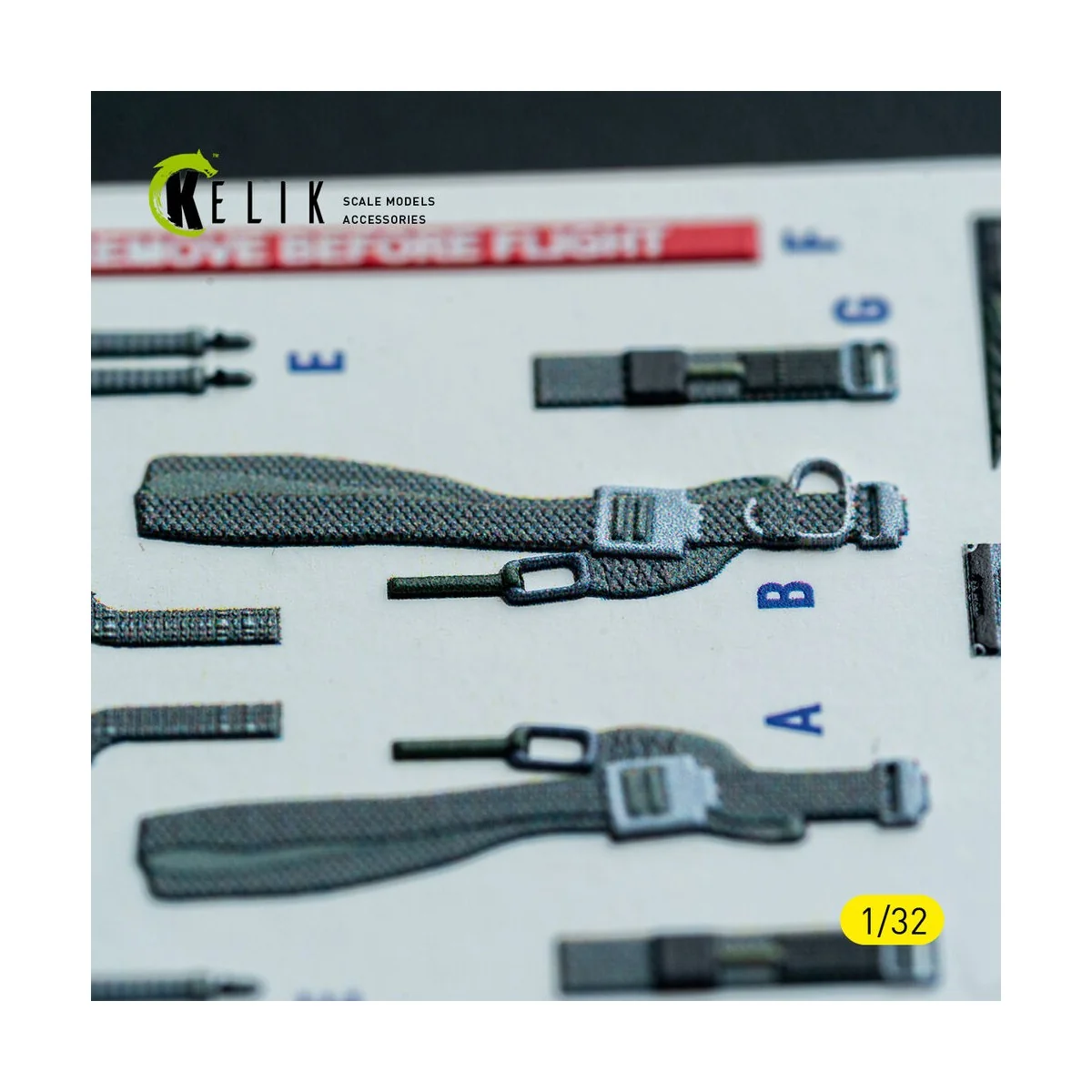 F-4D - interior 3D decals for Tamiya kit, 1/32 - Kelik K32049