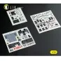 F-15C (early) - interior 3D decals for Tamiya kit, 1/32 - Kelik K32051