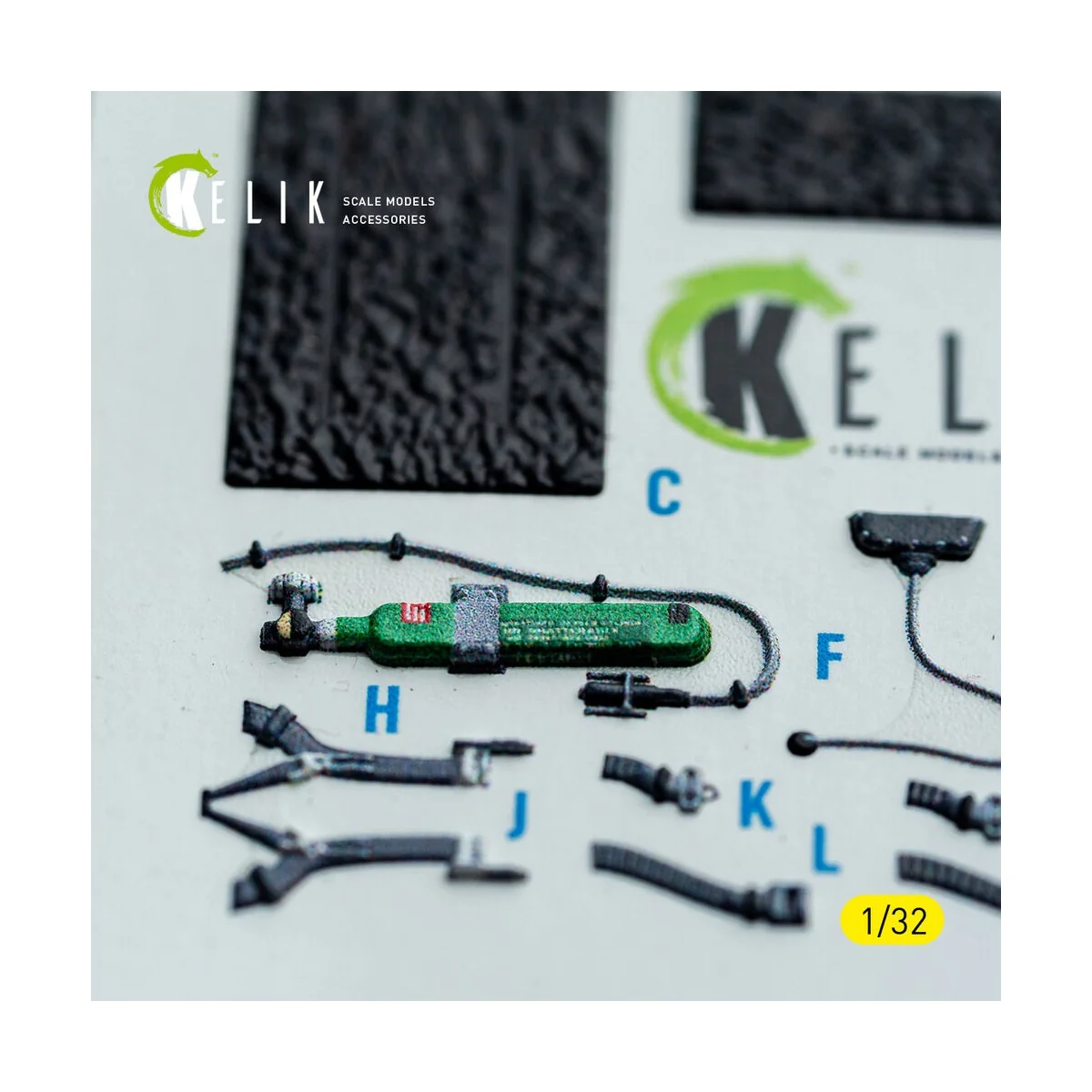 F-15C (early) - interior 3D decals for Tamiya kit, 1/32 - Kelik K32051