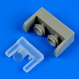 Su-9 Fishpot landing lights for Trumpete, 1/48 - Quickboost QB48 660