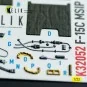 F-15C MSIP II- interior 3D decals for Tamiya kit, 1/32 - Kelik K32052 F-15C MSIP II- interior 3D decals for Tamiya kit, 1/32 - Kelik K32052