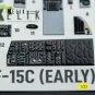 F-15C (early) - interior 3D decals for Tamiya kit, 1/32 - Kelik K32051