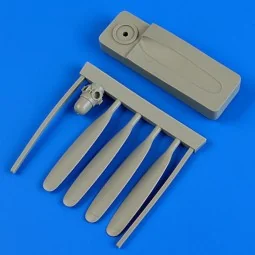 F4U-5 Corsair propeller w/tool f.HobbyBo, 1/48 - Quickboost QB48 662