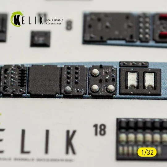 OV-10D Bronco - interior 3D decals for Kitty Hawk/Zimi models kit, ... OV-10D Bronco - interior 3D decals for Kitty Hawk/Zimi models kit, ...