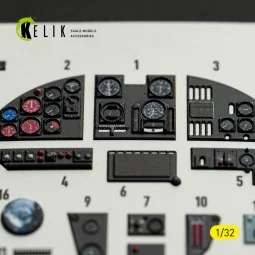 MS-406C-1 - interior 3D decals for Special Hobby kit, 1/32 - Kelik ...