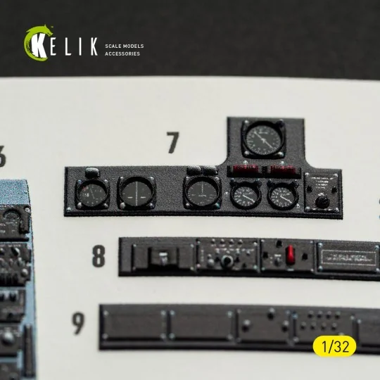 OV-10A/C Bronco - interior 3D decals for Kitty Hawk/Zimi models kit... OV-10A/C Bronco - interior 3D decals for Kitty Hawk/Zimi models kit...