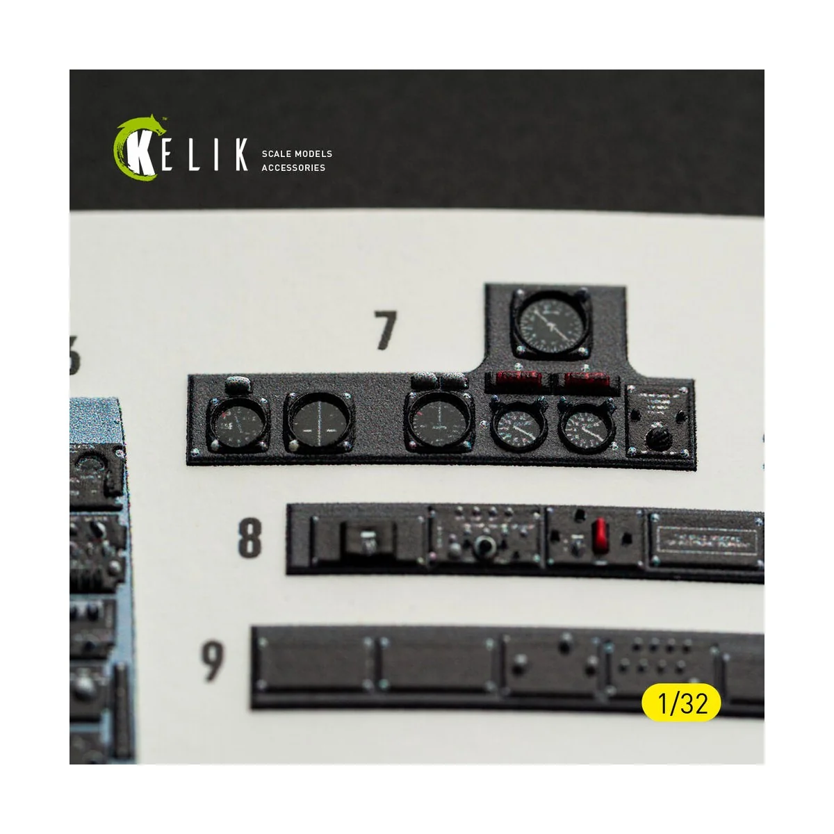 OV-10A/C Bronco - interior 3D decals for Kitty Hawk/Zimi models kit... OV-10A/C Bronco - interior 3D decals for Kitty Hawk/Zimi models kit...