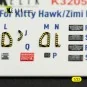 RF-5E - interior 3D decals for Kitty Hawk/Zimi models kit, 1/32 - K...