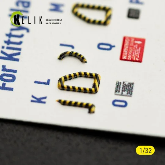 RF-5E - interior 3D decals for Kitty Hawk/Zimi models kit, 1/32 - K...