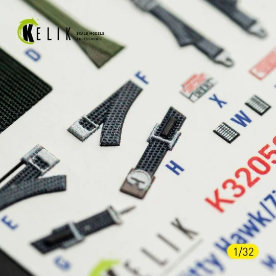 RF-5E - interior 3D decals for Kitty Hawk/Zimi models kit, 1/32 - K...