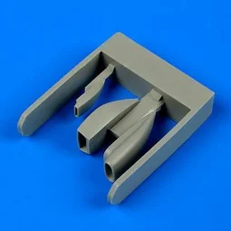 OV-1 Mohawk air sccops for Roden, 1/48 - Quickboost QB48 673