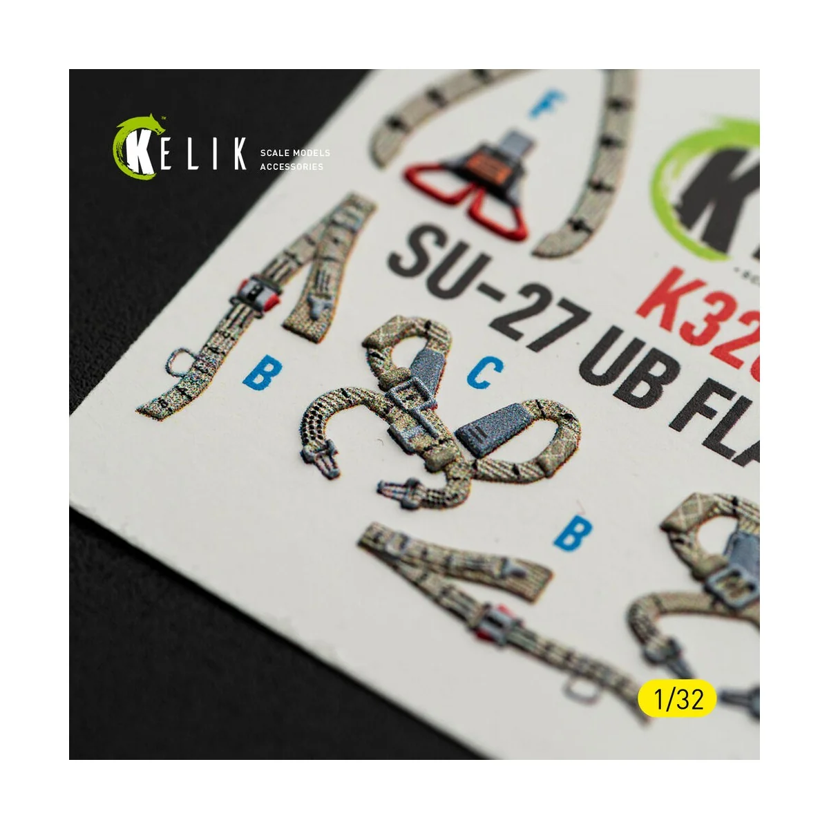SU-27UB Flanker C - interior 3D decals for Trumpeter kit, 1/32 - Ke... SU-27UB Flanker C - interior 3D decals for Trumpeter kit, 1/32 - Ke...