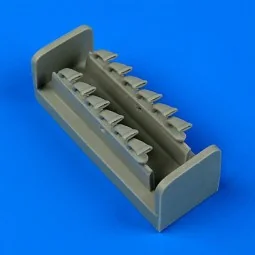 P-51A Mustang exhaust for ICM - Quickboost QB48 675