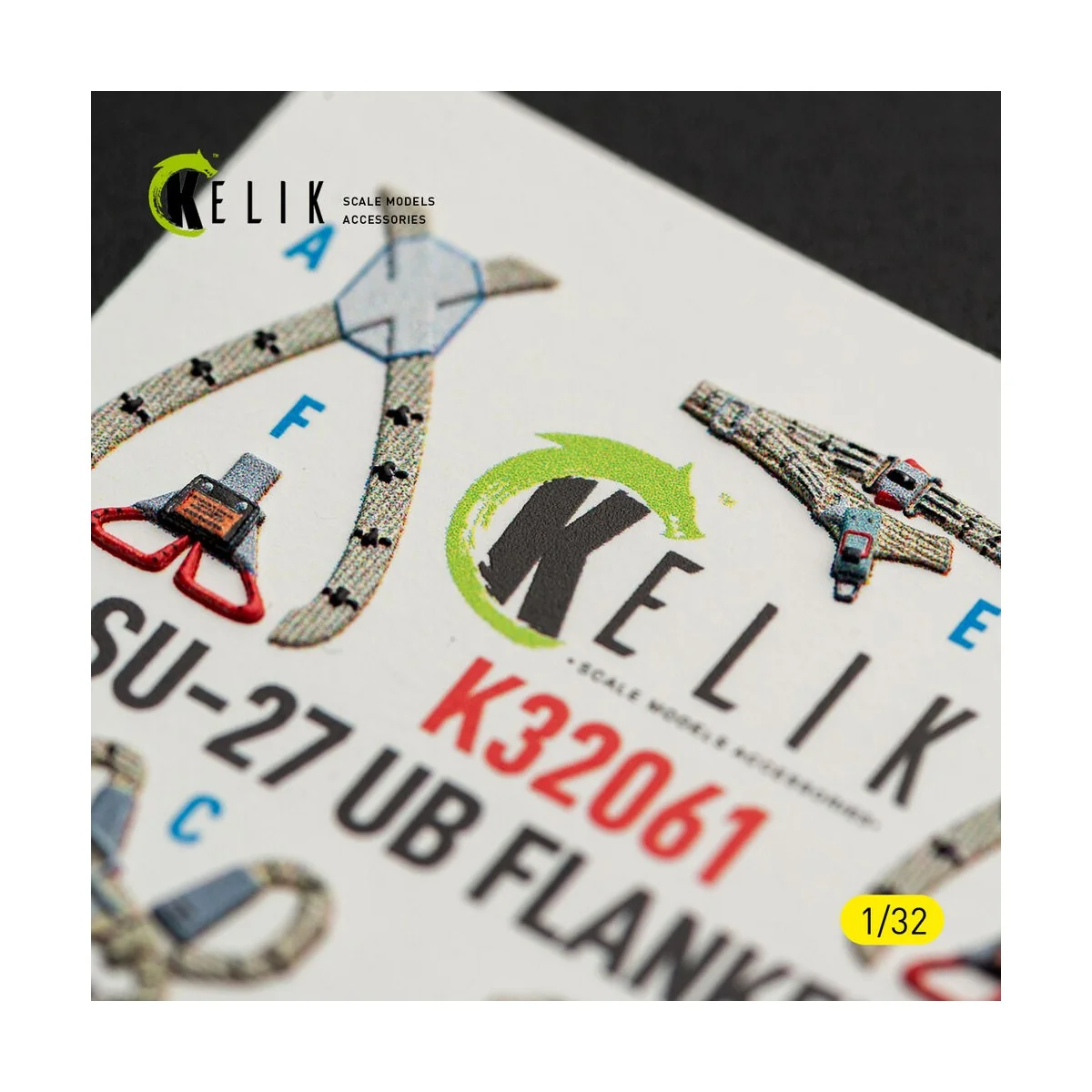 SU-27UB Flanker C - interior 3D decals for Trumpeter kit, 1/32 - Ke... SU-27UB Flanker C - interior 3D decals for Trumpeter kit, 1/32 - Ke...