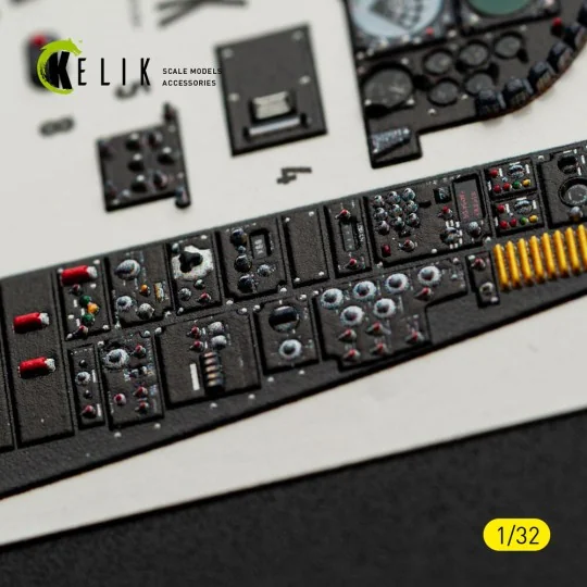 A-7D CORSAIR II - interior 3D decals for Trumpeter kit, 1/32 - Keli... A-7D CORSAIR II - interior 3D decals for Trumpeter kit, 1/32 - Keli...
