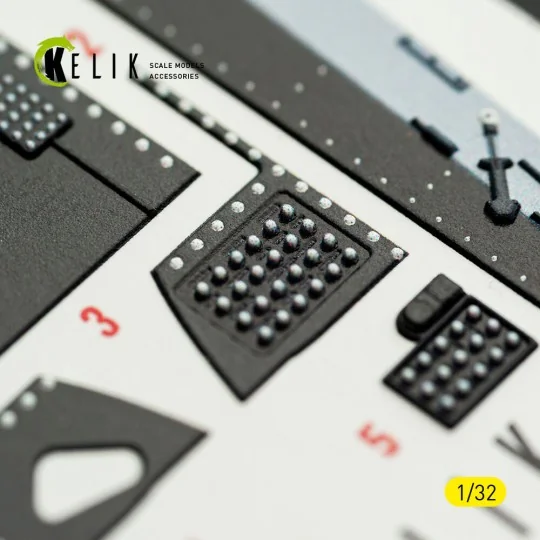 A-7E CORSAIR II - interior 3D decals for Trumpeter kit, 1/32 - Keli... A-7E CORSAIR II - interior 3D decals for Trumpeter kit, 1/32 - Keli...