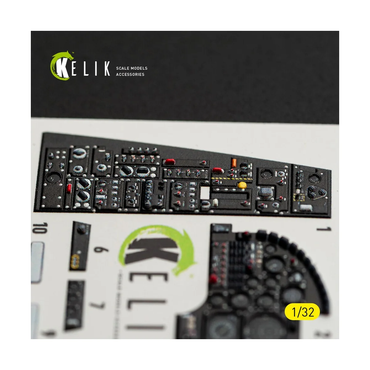 A-7D CORSAIR II - interior 3D decals for Trumpeter kit, 1/32 - Keli... A-7D CORSAIR II - interior 3D decals for Trumpeter kit, 1/32 - Keli...