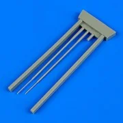 Su-9 Fishpot pitot tubes f.Trumpeter, 1/48 - Quickboost QB48 678