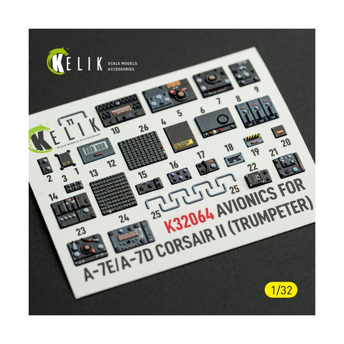 Avionics for A-7E/D CORSAIR II - exterior 3D decals for Trumpeter k...